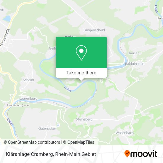 Карта Kläranlage Cramberg