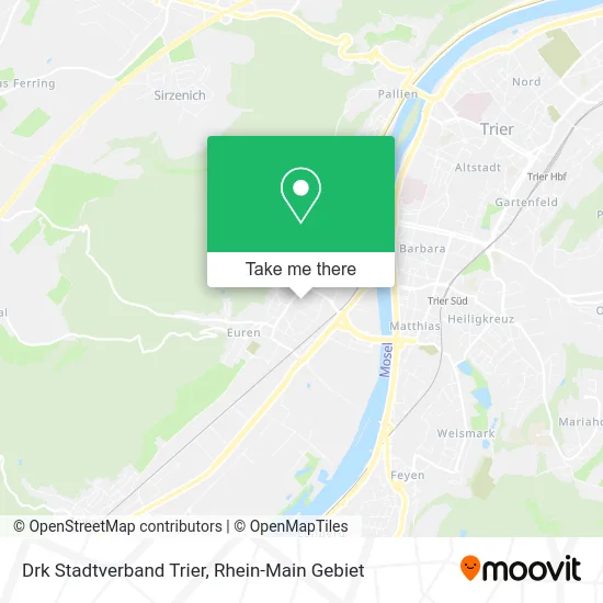 Карта Drk Stadtverband Trier