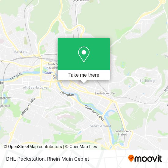 Карта DHL Packstation