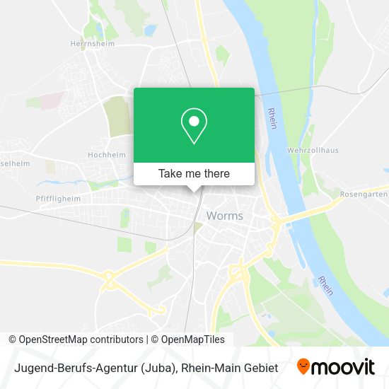 Карта Jugend-Berufs-Agentur (Juba)