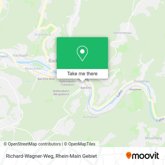 Карта Richard-Wagner-Weg