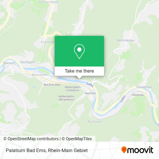 Карта Palatium Bad Ems