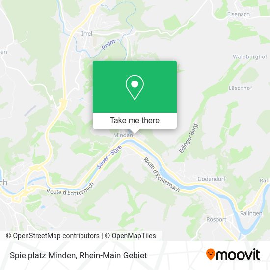 Карта Spielplatz Minden