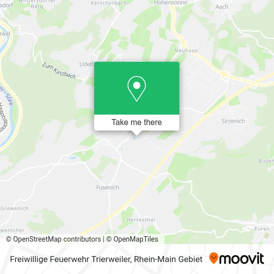 Карта Freiwillige Feuerwehr Trierweiler