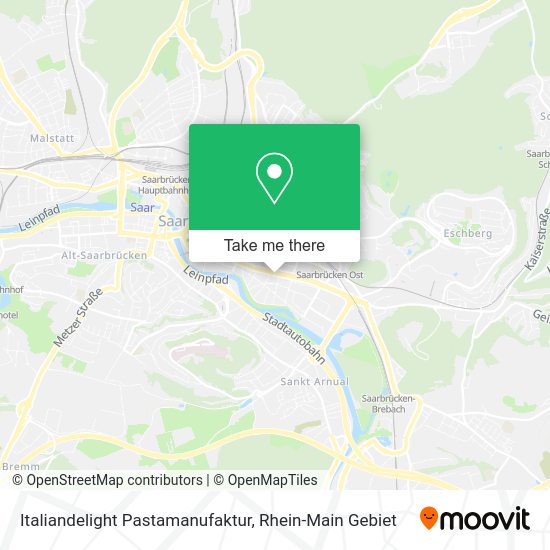 Карта Italiandelight Pastamanufaktur