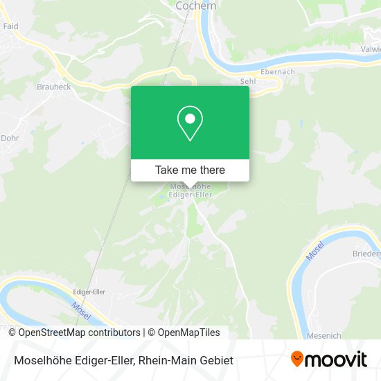 Карта Moselhöhe Ediger-Eller