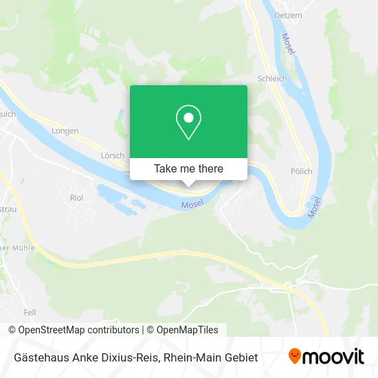 Карта Gästehaus Anke Dixius-Reis