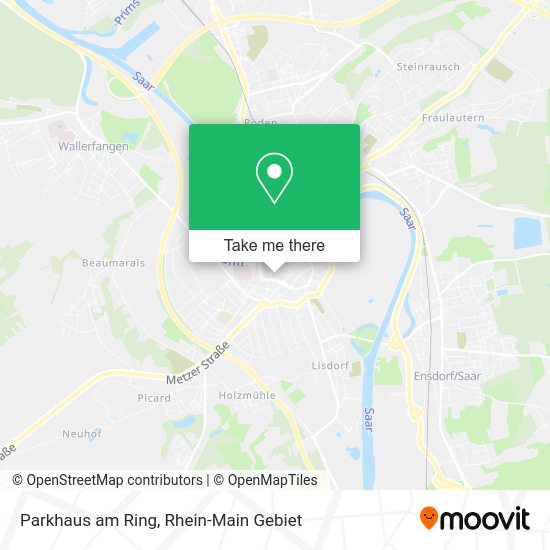 Карта Parkhaus am Ring