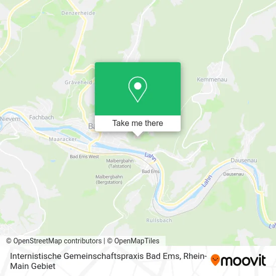 Карта Internistische Gemeinschaftspraxis Bad Ems