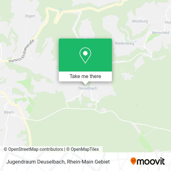 Карта Jugendraum Deuselbach