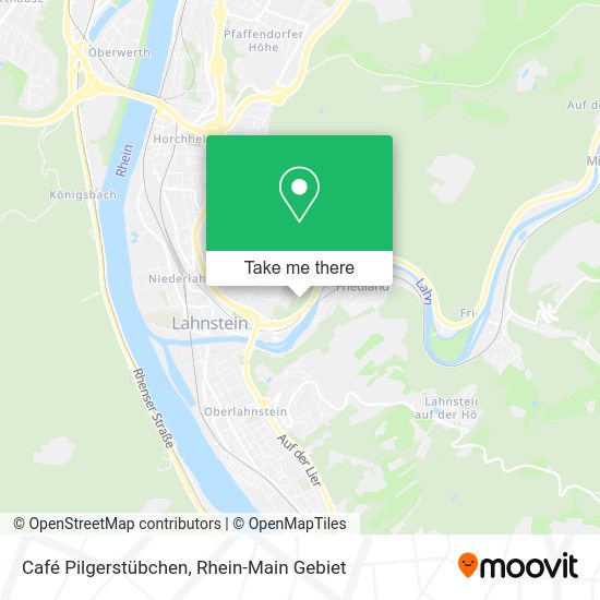 Карта Café Pilgerstübchen