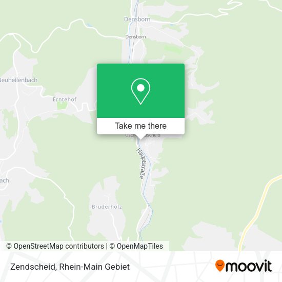 Карта Zendscheid