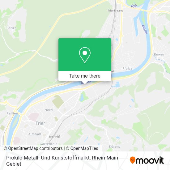 Карта Prokilo Metall- Und Kunststoffmarkt