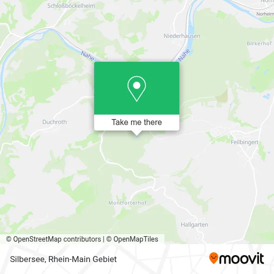 Silbersee map