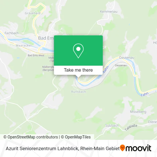 Карта Azurit Seniorenzentrum Lahnblick