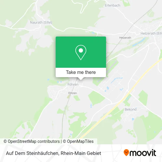 Карта Auf Dem Steinhäufchen