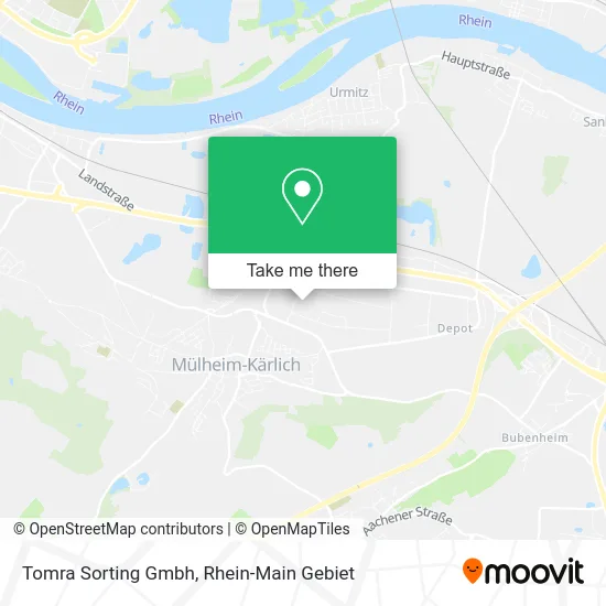Карта Tomra Sorting Gmbh