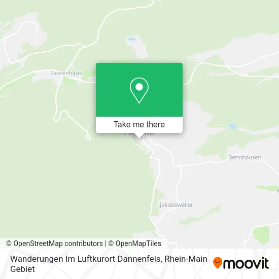 Карта Wanderungen Im Luftkurort Dannenfels