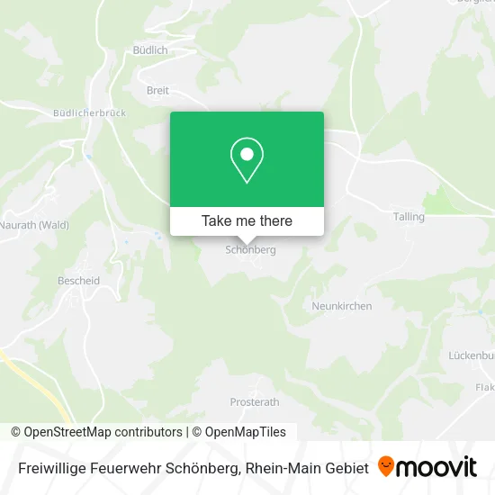 Карта Freiwillige Feuerwehr Schönberg