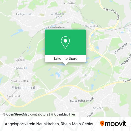 Карта Angelsportverein Neunkirchen