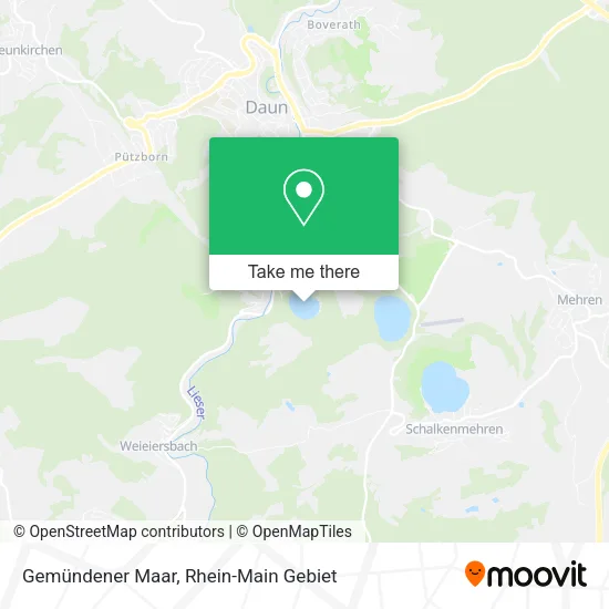 Карта Gemündener Maar