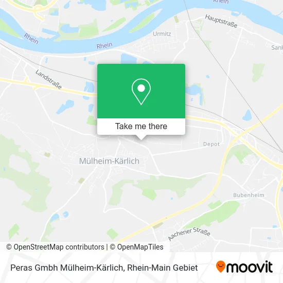 Карта Peras Gmbh Mülheim-Kärlich