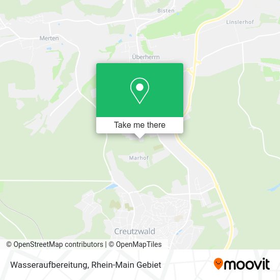 Карта Wasseraufbereitung