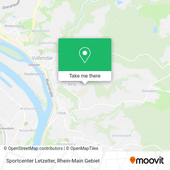 Карта Sportcenter Letzelter