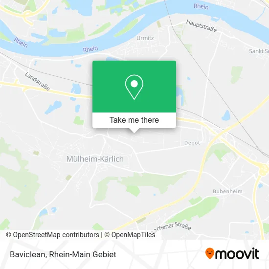 Карта Baviclean