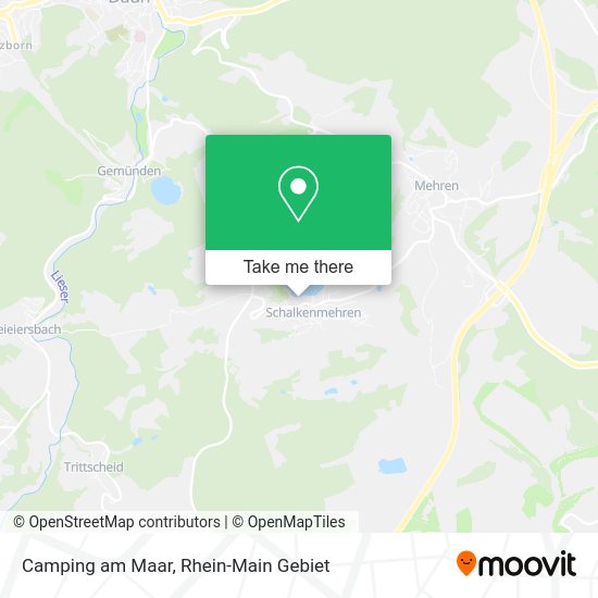 Карта Camping am Maar
