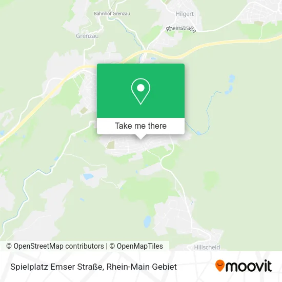 Карта Spielplatz Emser Straße