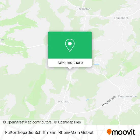 Карта Fußorthopädie Schiffmann