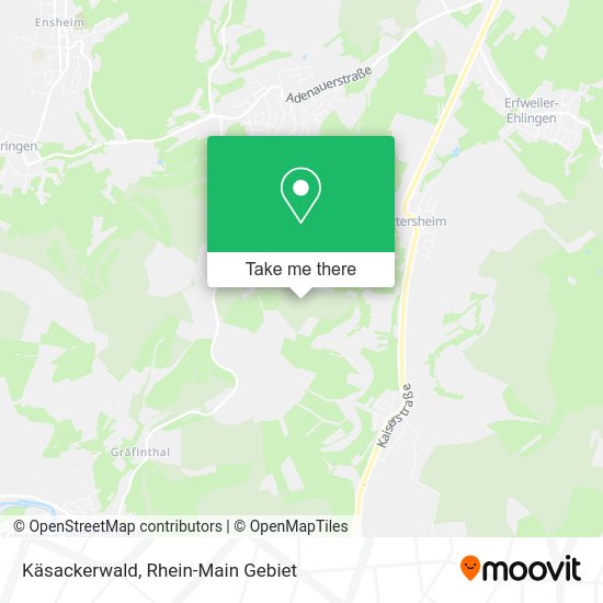 Карта Käsackerwald