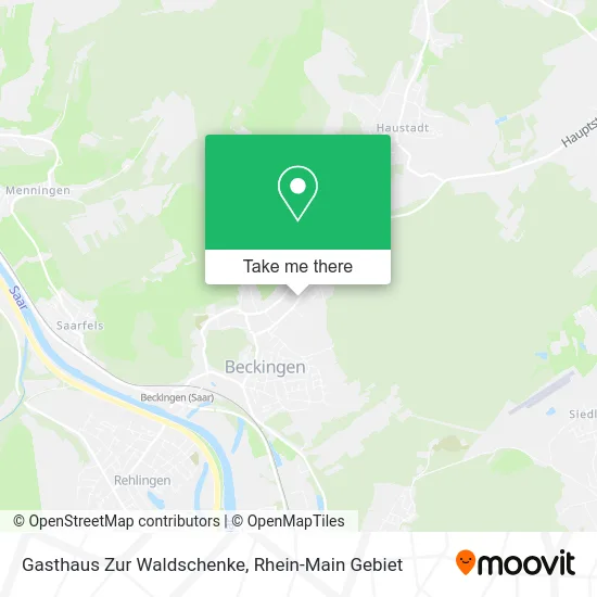 Карта Gasthaus Zur Waldschenke