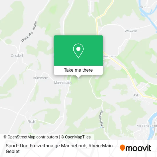 Карта Sport- Und Freizeitanalge Mannebach