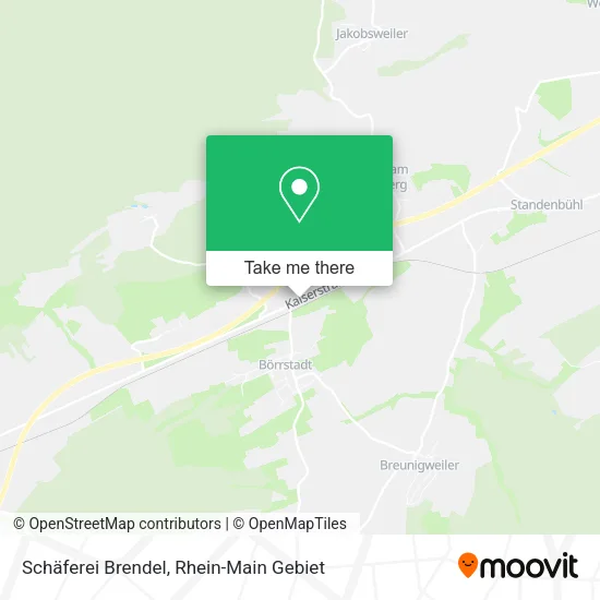 Карта Schäferei Brendel