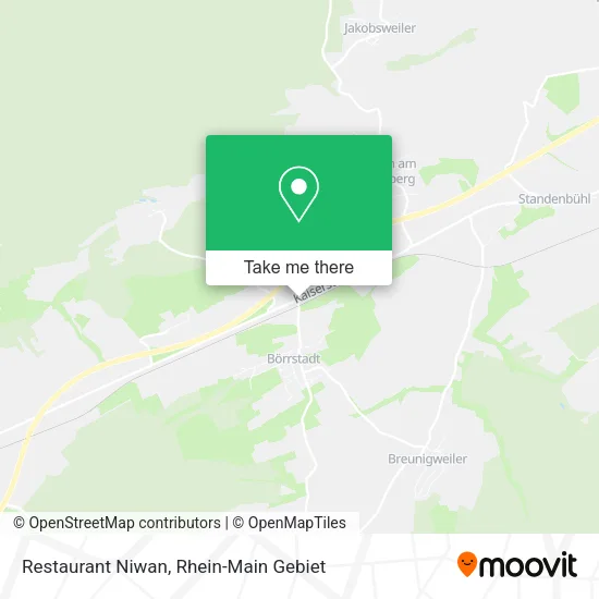 Карта Restaurant Niwan