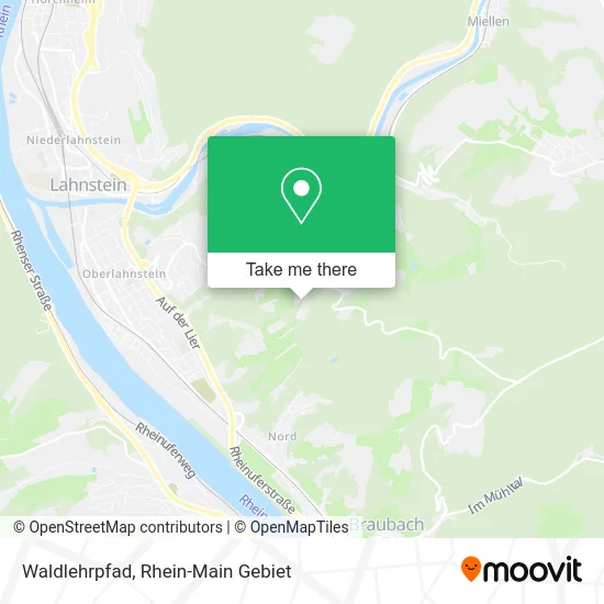 Карта Waldlehrpfad
