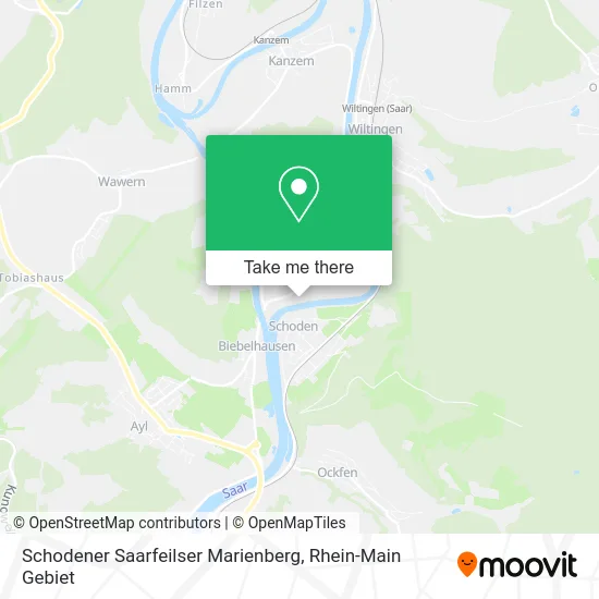 Карта Schodener Saarfeilser Marienberg