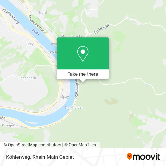 Карта Köhlerweg