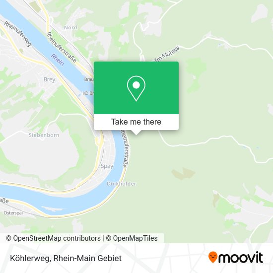 Карта Köhlerweg