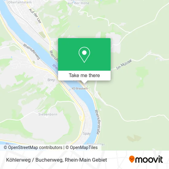 Карта Köhlerweg / Buchenweg