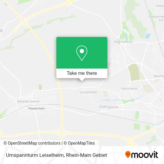 Umspannturm Leiselheim map