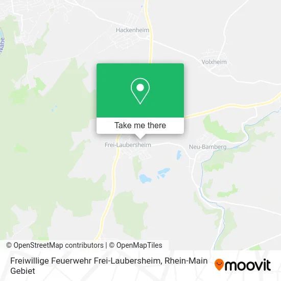 Карта Freiwillige Feuerwehr Frei-Laubersheim
