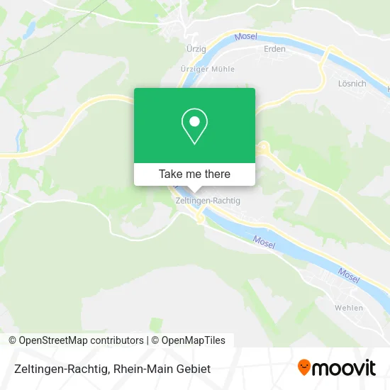 Карта Zeltingen-Rachtig