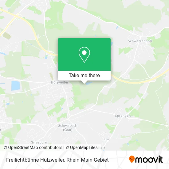 Карта Freilichtbühne Hülzweiler