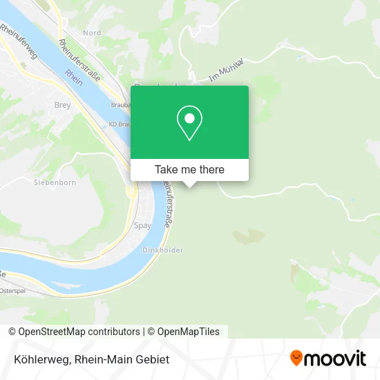 Карта Köhlerweg
