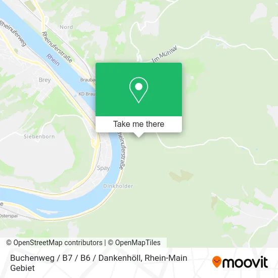 Карта Buchenweg / B7 / B6 / Dankenhöll