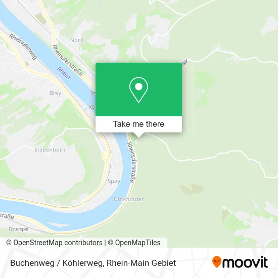 Карта Buchenweg / Köhlerweg