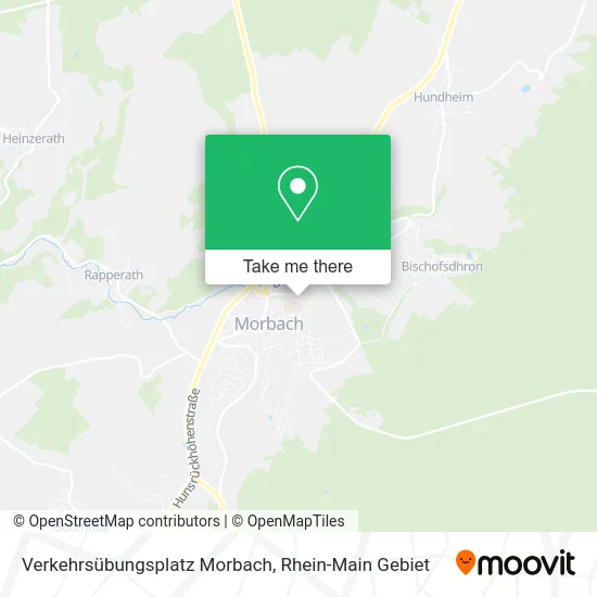 Карта Verkehrsübungsplatz Morbach